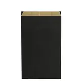 Pochette cadeau kraft vergé noir 25 x 6,5 x 41 cm - Sachet kraft - Lot de 250