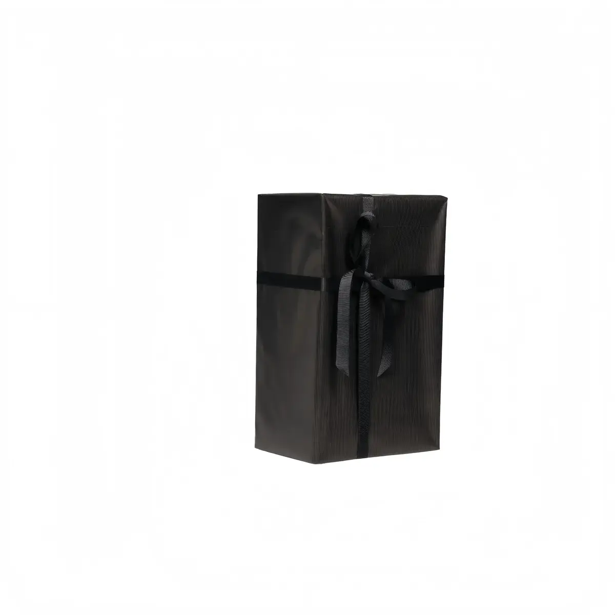 Papier cadeau kraft noir uni 70 cm x 100 m 60 g/m² – le rouleau - Papiers cadeaux unis-3
