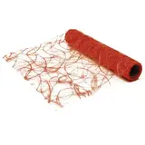 Chemin de table Sizoweb 30 cm x 5 m - Chemin de table intissé - Rouge - Revêtements, Tissus et Rideaux