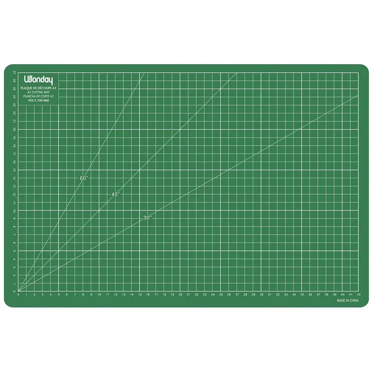 Plaque de découpe quadrillée - Plaques de découpe