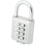 Cadenas à combinaison digitale 8 chiffres - Boîtes à clés et cadenas