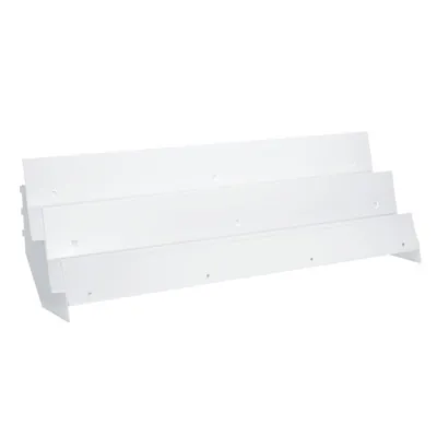 Console 2  niveaux pour tablette presse/multimédia - Ligne Store blanc pas de 25 mm-2