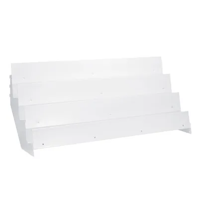 Console 3 niveaux pour tablette presse/multimédia pas de 25 mm - Ligne Store blanc pas de 25 mm-2