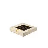 Boîte pâtissière carton blanc 16 x 16 x 5 cm Inspirations et gourmandises - Boîte traiteur - Lot de 50