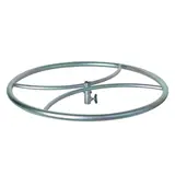 Penderie en cercle ø 70 cm Acier galvanisé - Penderie ronde - Penderie marché - Penderies et accessoires pour parasol