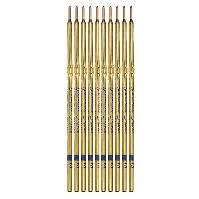 Recharge pour stylo de comptoir pointe moyenne Fellowes - Recharge pour stylo bille sur socle - Bleu - Étui de 10 - Stylos billes