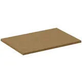 Tablettes bois MDF ép. 9 mm Brut 120 x 40 cm - Lot de 5 - Racks légers