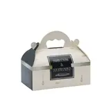 Boîte pâtissière carton avec poignée 10 x 18 x 7 cm Inspirations et gourmandises - Caissette pâtissière à poignée - Lot de 50 - Boîtes pâtissières, Caissettes pâtissières