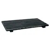 Tablette bois pour rayonnage magasin 60 x 40 cm, ép. 18 mm - Noir charbonneux - Tablettes Bois Brut