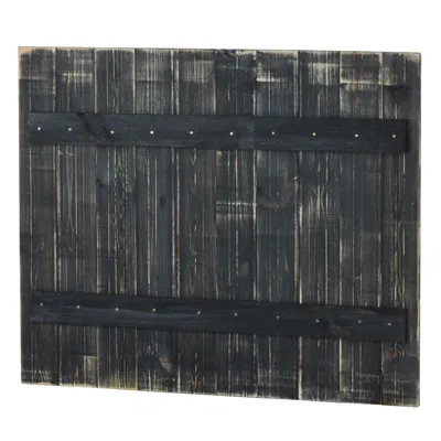 Panneau bois pour gondole Noir charbonneux 96,2 x 80 cm, ép.18 mm - Fond plein - Fonds Bois-3