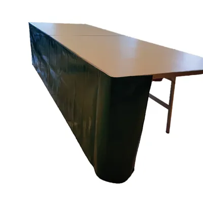 Devant de table PVC Vert 350 x 70 cm - Tablier de table - Habillage de table - Tables de marché, étals de marché-3