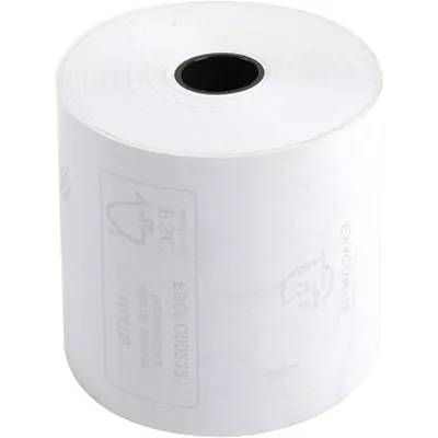 Bobine thermique - Rouleau TPE - Papier thermique 57 x ø 60 mm x L 44 m, mandrin 12 mm - Lot de 10 - Rouleaux TPE, Bobines thermiques