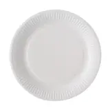 Assiette carton ronde ø 23 cm - Assiette jetable - Blanc - Lot de 100 - Assiettes jetables, Assiettes plastique réutilisables