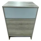 Comptoir d'accueil Easy chêne / gris 62,5 x 51 x 88 cm - Comptoirs Easy