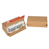 Carton d'expédition Colompac à fond auto et fermeture adhésive Eurobox M 29,4x9,4x13,7 cm - Boîte carton - Lot de 20