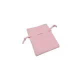 Pochette simili cuir rose 7 x 8 cm – Sachet bijoux avec cordon de serrage - Pochette à bijoux - Lot de 10 - Sachets velours, Pochettes simili cuir