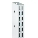 Montant 2 faces double perforation, pas de 25 mm - Ligne Store blanc pas de 25 mm