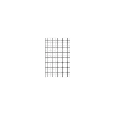 Grille murale 80 x 50 cm Métal - Présentoir grille - Grille d'exposition - Gris martelé - Lot de 2 - Grilles murales