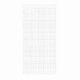 Grille murale 200 x 95 cm Métal - Présentoir grille - Grille d'exposition - Blanc - Lot de 2 - Grilles murales