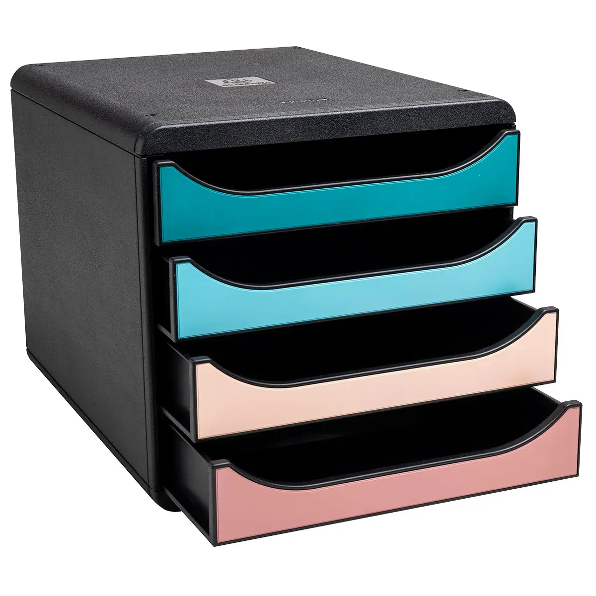 Module de classement 4 tiroirs Exacompta Big-Box Skandi - Caisson de rangement - Modules de classement-3