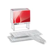 Tampon encreur à composer soi-même Printer 30 18 x 47 mm jusqu'à 5 lignes - Tampons encreurs, Encres pour tampons
