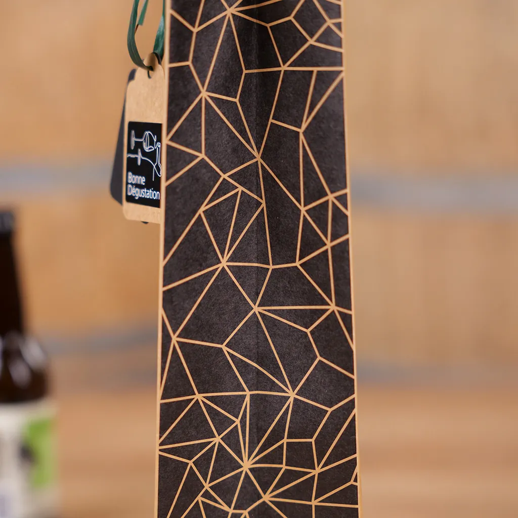 Sacs kraft 2 bouteilles - Sacs pour bouteilles de vin-3