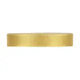 Ruban doré tissu Nastro Goldever Gold 15 mm x 225 m, paquet de 10