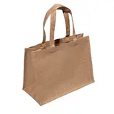 Sacs jute poignées plates Grand modèle - Sacs jute