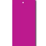 Étiquettes à trou papier cartonné pour pistolet textile 50 x 100 mm, Violet - Lot de 250 - Étiquettes à trou