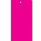 Étiquettes à trou papier cartonné pour pistolet textile 50 x 100 mm, Rose - Lot de 250