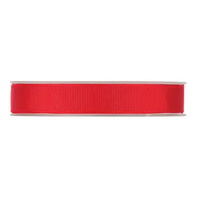 Ruban gros grain rouge 15 mm x 20 m coton - Ruban emballage cadeau - Rubans cadeaux, Rubans tissu, Cordons