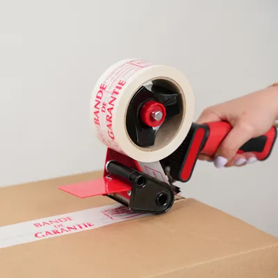 Adhésifs PVC imprimés BANDE DE GARANTIE - Marquage d'expédition-3