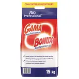 Lessive en poudre professionnelle tous textiles Gama - 500 lavages - Sac de 15 kg - Lessives professionnelles, Assouplissants linge