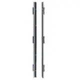 Profils U pour fond ép. 19 mm - Ligne Store gris métallisé pas de 25 mm