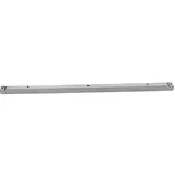 Traverse pour tablette verre - Ligne Store gris métallisé pas de 50 mm