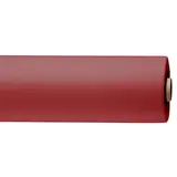 Nappe Airlaid non tissée aspect tissu - Nappe intissée - Nappe jetable - Bordeaux - Rouleau de 1,20 x 15 m