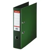 Classeur à levier A4 320 x 290 mm carton 22/10e Dos 7,5 cm Esselte - Vert