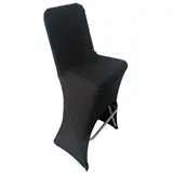 Housse pour chaise haute - Housse pour chaise haute pliable - Housse pour tabouret haut pliant - Noir - Tables pliantes, Tables traiteur