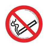 Disque Interdiction de fumer - Vinyles adhésifs