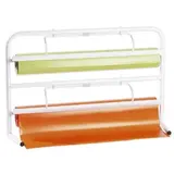 Dévidoir de comptoir 2 rouleaux pour bobine papier ø 28 x L 70 cm - Dérouleur de table - Dérouleur papier - Dérouleurs papiers, Dévidoirs bolducs