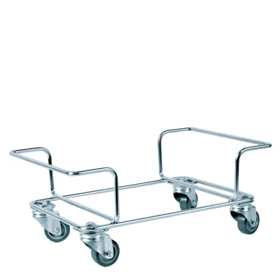 Chariot à roulettes pour paniers libre service 22 et 28 L - Paniers magasin