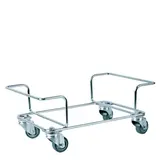 Chariot à roulettes pour paniers libre service 22 et 28 L - Paniers magasin