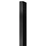 Montant noir sablé H 101 cm - Ligne Store noir Sablé pas de 25 mm