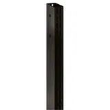 Montant noir sablé H 141 cm