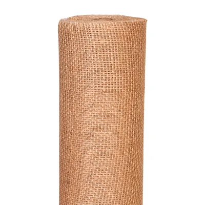 Toile de jute naturelle - Rouleau de 50 cm x 9 m - Revêtements, Tissus et Rideaux