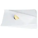 Papier ingraissable alimentaire 25 x 32 cm Blanc neutre - Papier paraffiné - Carton de 10kg