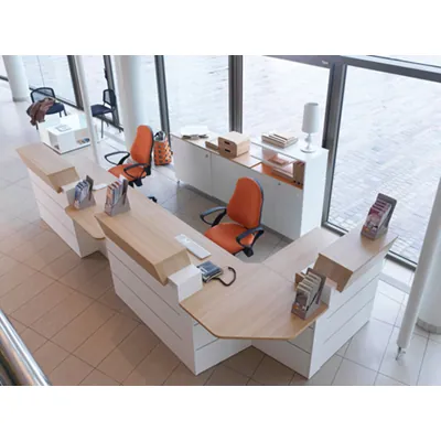 Joue de finition - Bureaux d'accueil Sunday-2