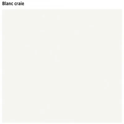 Tablette droite bois mélaminé 62,7 x 33 cm ép. 19 mm, chants droits minces, pour Gamme Square - Blanc craie - Tablettes Bois mélaminé-2