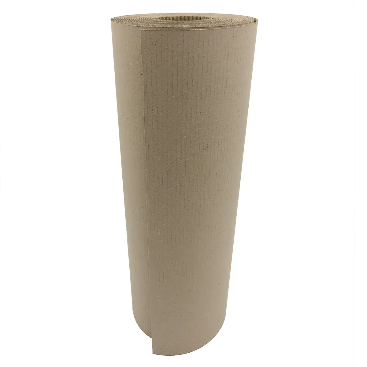 Carton ondulé simple face 350 g/m² – Brun - Rouleau de 100 cm x 50 m - Kraft, carton ondulé-6