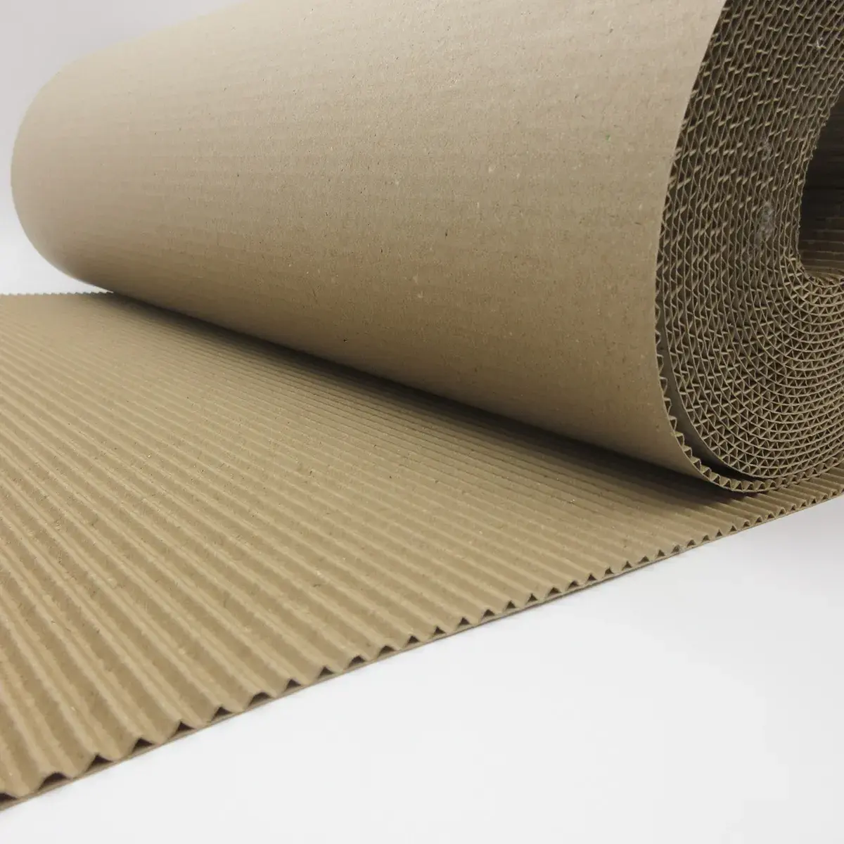 Carton ondulé simple face 350 g/m² – Brun - Rouleau de 100 cm x 50 m - Kraft, carton ondulé-7